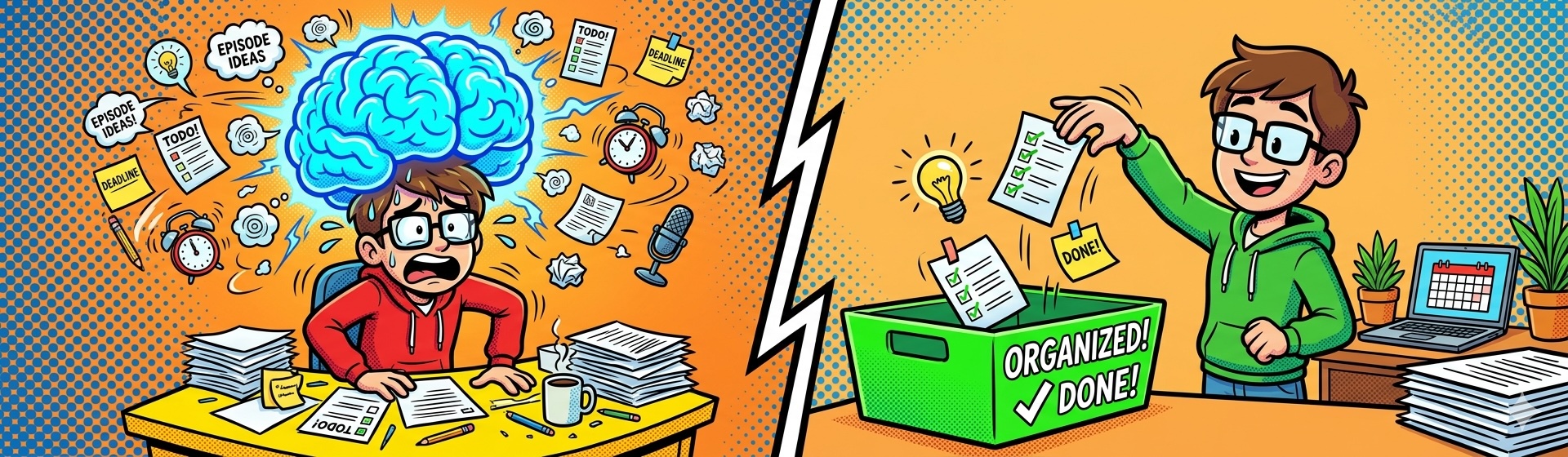 Why content creators need a Getting Things Done system cover image
