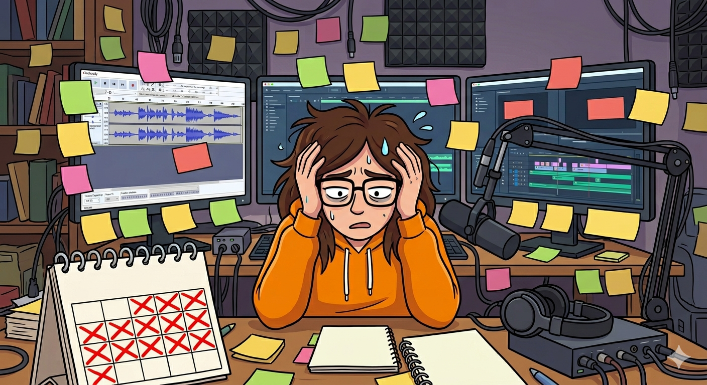 Why Your Podcast Needs Progress, Not Perfection cover image