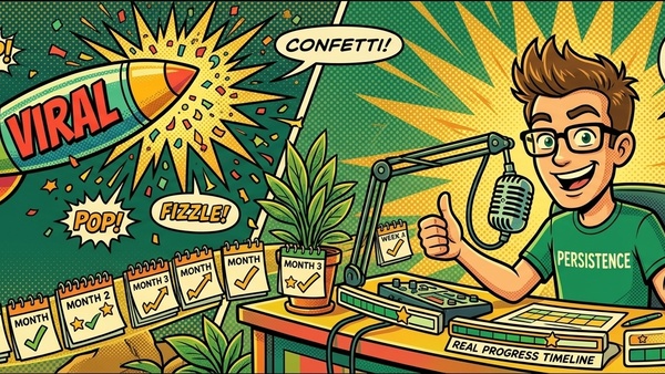 The Creators Who 'Made It' Didn't Have a Breakthrough. They Just Never Stopped.